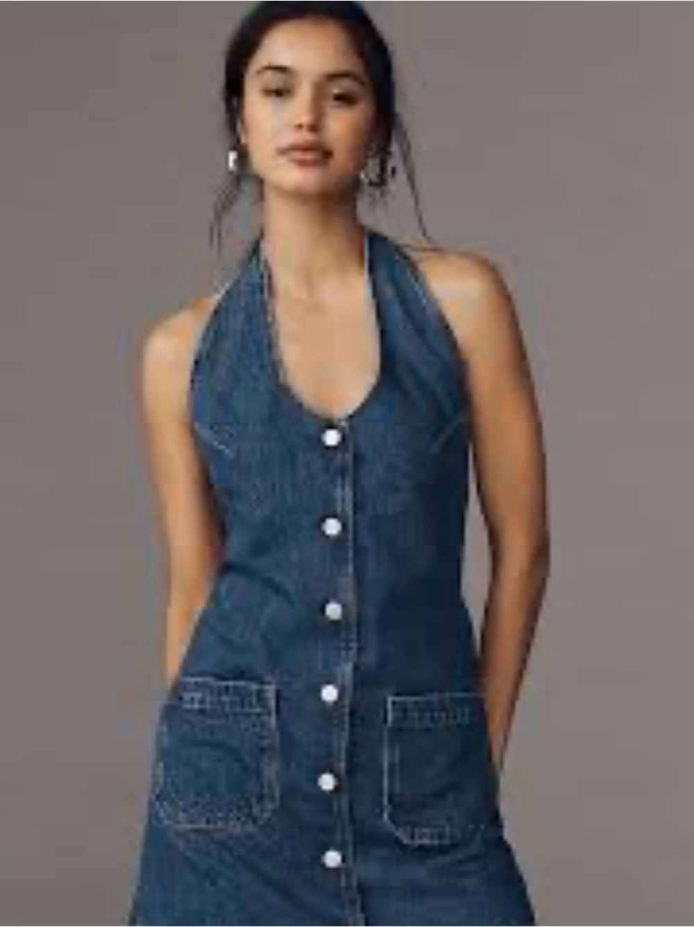 Reformation Brittany Halter Mini Dress NWT
